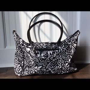 Black and white printed bag